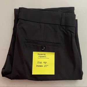 Banana republic 4p straight dress pants
